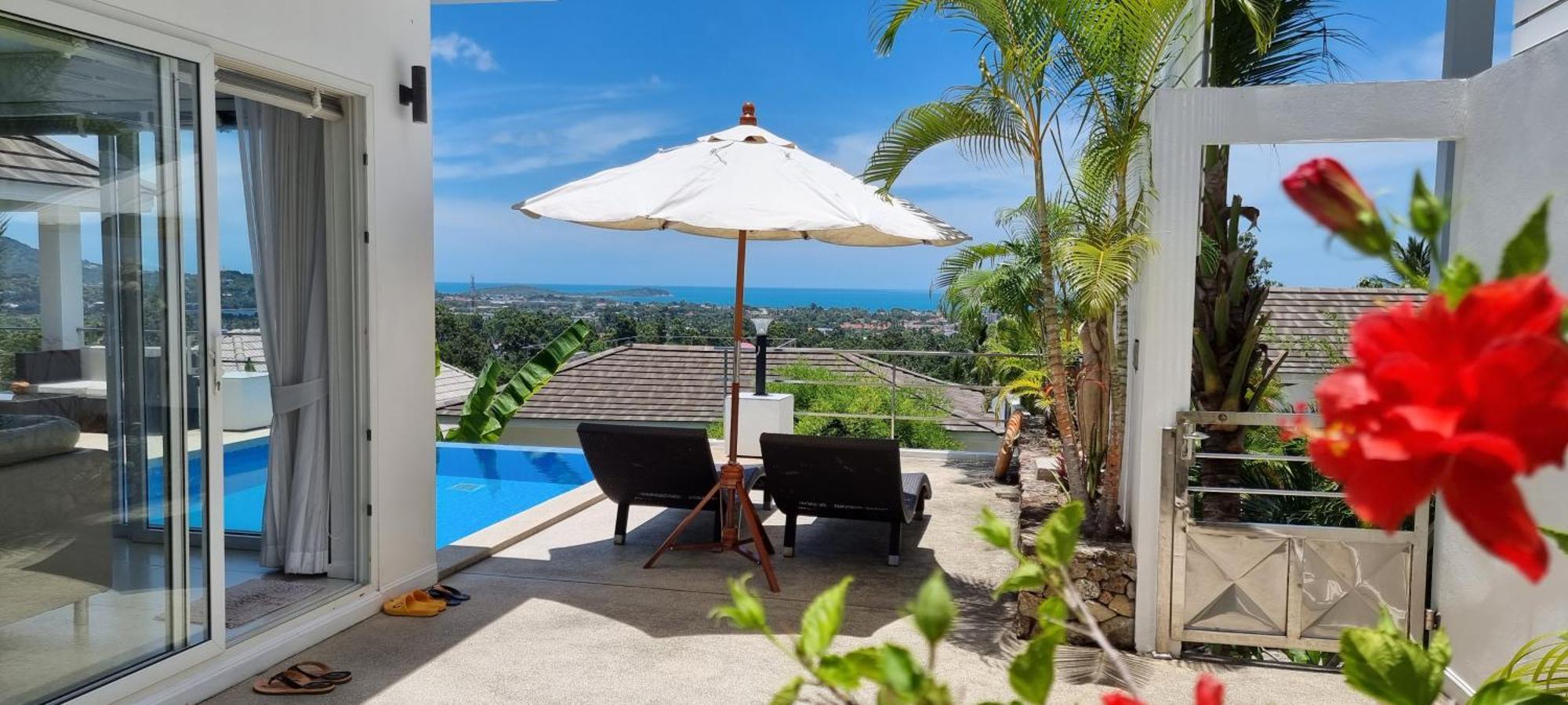 Villa Paradise, Pool And Sea View Chaweng Plajı Dış mekan fotoğraf