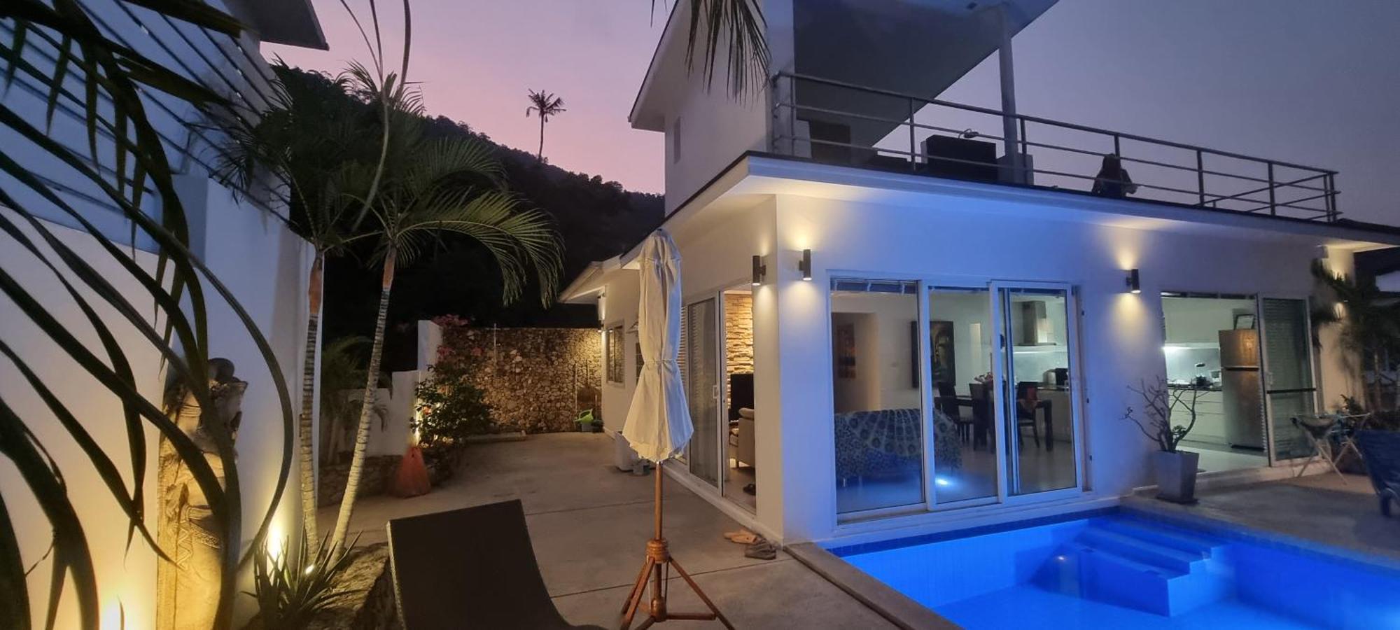 Villa Paradise, Pool And Sea View Chaweng Plajı Dış mekan fotoğraf